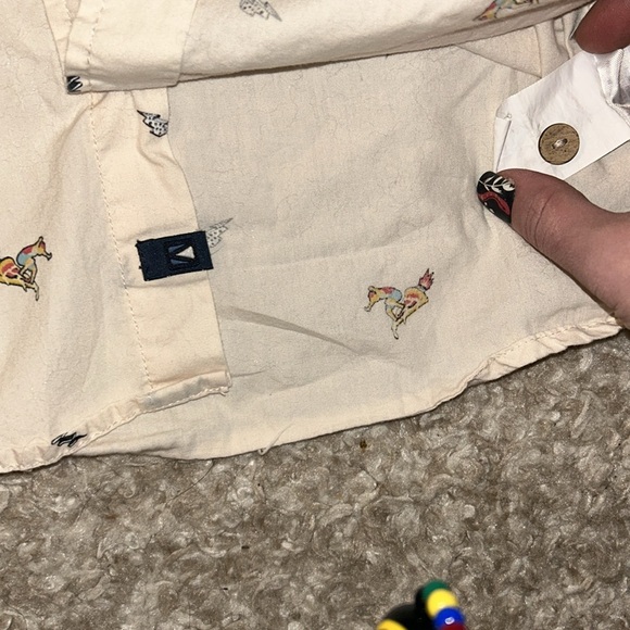 Kolby Short Sleeve Printed Button Up - Picture 5 of 6